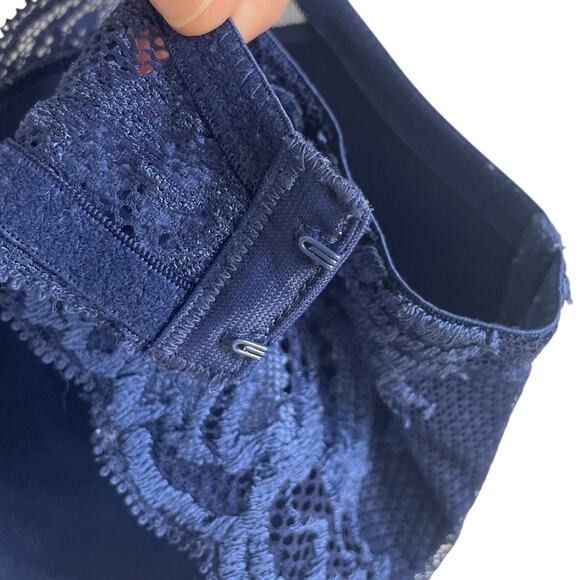 Natori Feathers Plunge T-Shirt Bra 730023 Midnight Size 36C - Picture 10 of 14